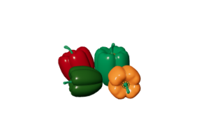 3D Accessories - Peppers