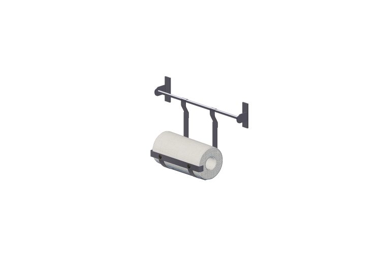 Acessórios 3D - Porta papel higiênico para cozinha - ACCA... Acessórios 3D - Porta papel higiênico para cozinha - ACCA...