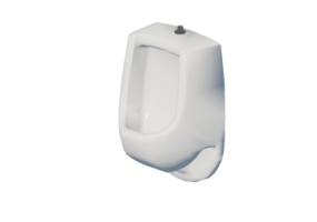 Inodoros 3D - Urinario de pared