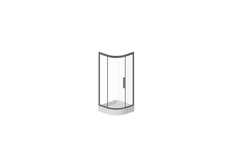 3D Duschen - Duschen Ecke 90x90 - ACCA software 3D Duschen - Duschen Ecke 90x90 - ACCA software