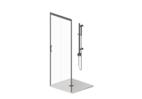 3D Shower - Shower tray with cabin 80x80cm