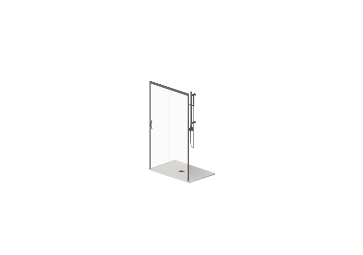Docce 3D - Piatto doccia con box 80x120cm - ACCA software Docce 3D - Piatto doccia con box 80x120cm - ACCA software