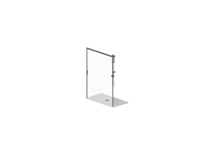 Douche 3D - Receveur douche avec cabine 80x140cm - ACCA... Douche 3D - Receveur douche avec cabine 80x140cm - ACCA...