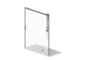 Docce 3D - Piatto doccia con box 80x160cm