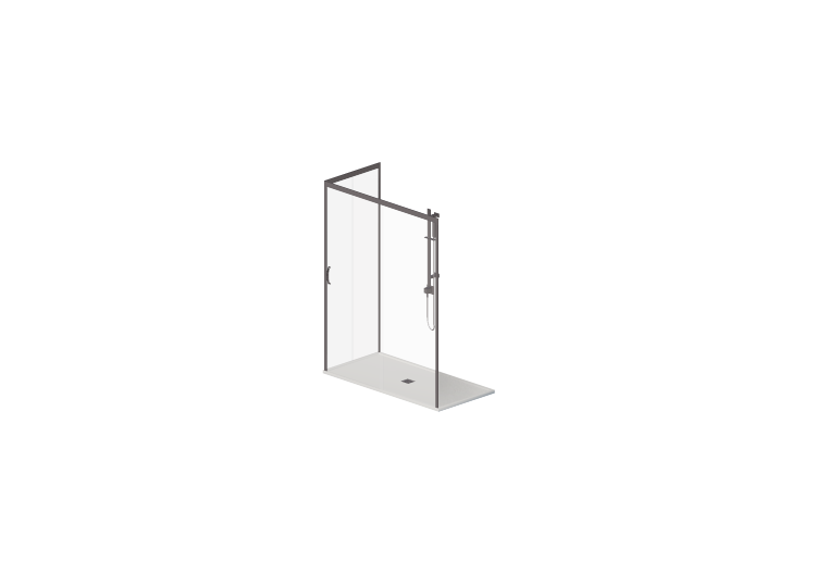 3D Duschen - Duschwanne mit Duschkabine 80x160cm - ACCA... 3D Duschen - Duschwanne mit Duschkabine 80x160cm - ACCA...