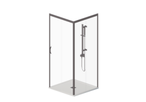 Docce 3D - Piatto doccia con box 90x90cm