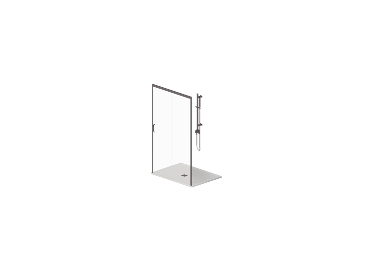 3D Showers - Shower tray with cabin 90x120cm - ACCA... 3D Showers - Shower tray with cabin 90x120cm - ACCA...