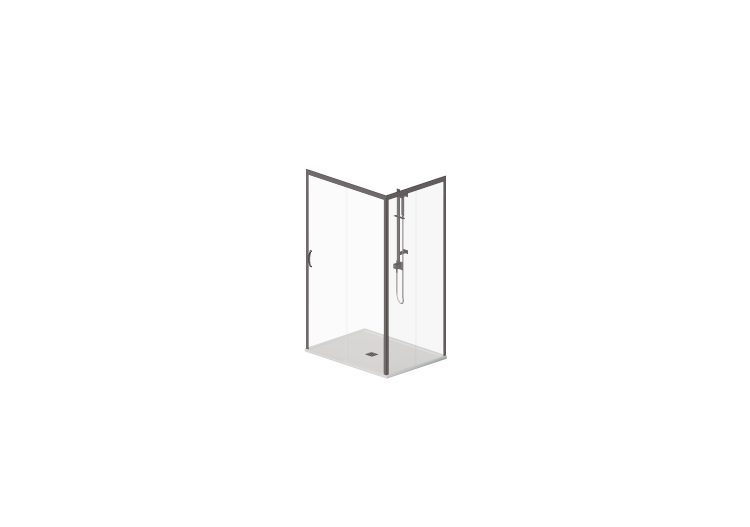 Douche 3D - Receveur douche avec cabine 90x120cm - ACCA... Douche 3D - Receveur douche avec cabine 90x120cm - ACCA...