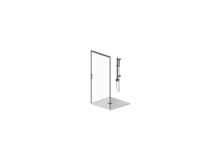 Docce 3D - Piatto doccia con box 100x100cm - ACCA software Docce 3D - Piatto doccia con box 100x100cm - ACCA software