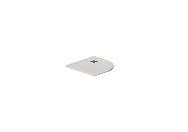 Docce 3D - Piatto doccia angolare 100x100cm - ACCA software Docce 3D - Piatto doccia angolare 100x100cm - ACCA software
