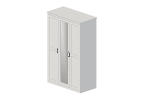 Armadi 3D - Armadio in legno laccato - Ikea - Songesand