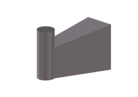 Accesorios 3D - Porta toalla doble de pared - Linda