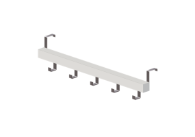 Accessori 3D - Appendiabiti in legno laccato - Ikea - Tjusig