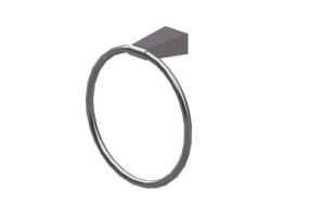 Accessori 3D - Porta asciugamano da parete - Linda