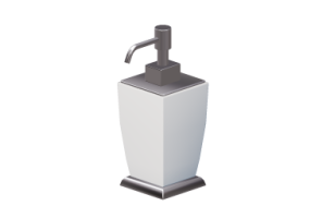 Accessori 3D - Porta sapone liquido da appoggio - Sara