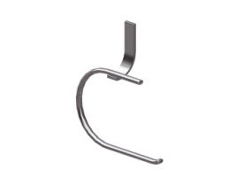 Accesorios 3D - Porta toalla de pared - Riva