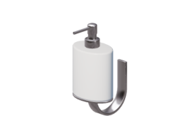 3D Zubeh&ouml;r - Seifenspender mit Halter - Riva