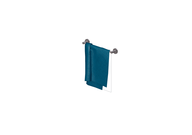 Accesorios 3D - Porta toalla de pared - ACCA software Accesorios 3D - Porta toalla de pared - ACCA software