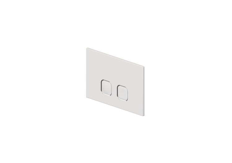 Accessoires 3D - Bouton pour réservoir de chasse d'eau wc -... Accessoires 3D - Bouton pour réservoir de chasse d'eau wc -...