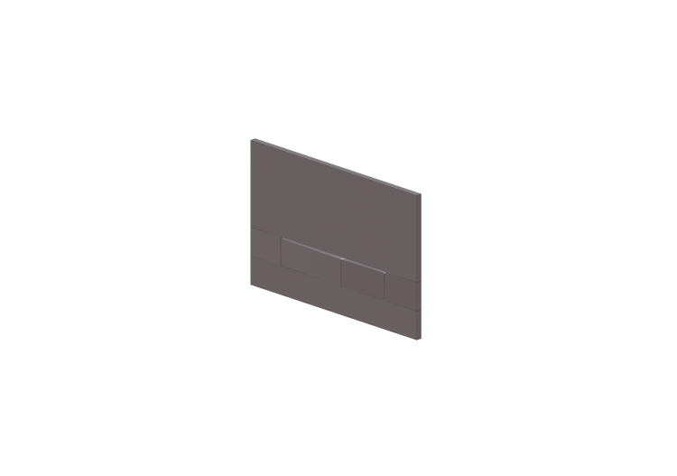 Accessoires 3D - Bouton pour réservoir de chasse d'eau wc -... Accessoires 3D - Bouton pour réservoir de chasse d'eau wc -...