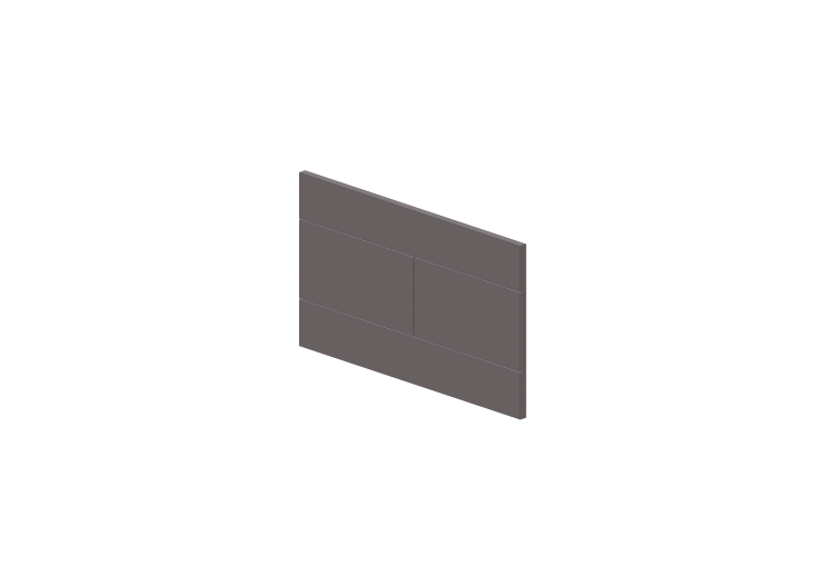 3D Accessories - Toilet flush button - ACCA software 3D Accessories - Toilet flush button - ACCA software