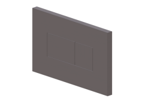 3D Zubeh&ouml;r - Toilettensp&uuml;lknopf
