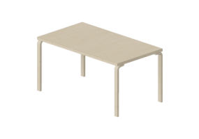 Escritorios 3D - Escritorio de madera
