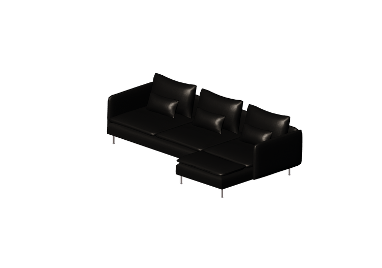 Divani 3D - Divano in tessuto - Ikea - Söderhamn - IKEA Divani 3D - Divano in tessuto - Ikea - Söderhamn - IKEA