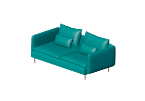 3D Sofa - 布艺沙发 - 宜家 - S&ouml;derhamn