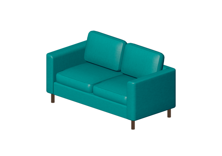 Divans 3D - Canapé en tissu - Ikea - Pärup - IKEA Divans 3D - Canapé en tissu - Ikea - Pärup - IKEA