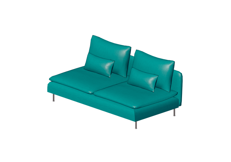 Sofás 3D - Sofá de tecido - Ikea - Söderhamn - IKEA Sofás 3D - Sofá de tecido - Ikea - Söderhamn - IKEA