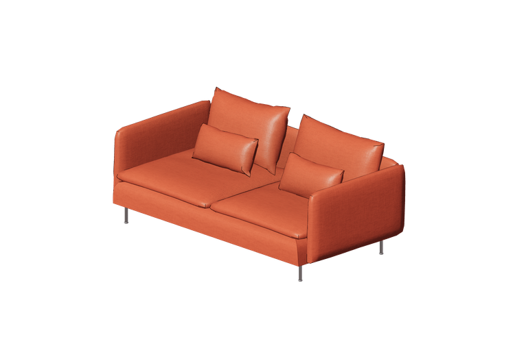 Divans 3D - Canapé en tissu - Ikea - Söderhamn - IKEA Divans 3D - Canapé en tissu - Ikea - Söderhamn - IKEA