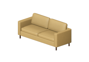 Chairs and Sofas 3D - Fabric sofa - Ikea - P&auml;rup