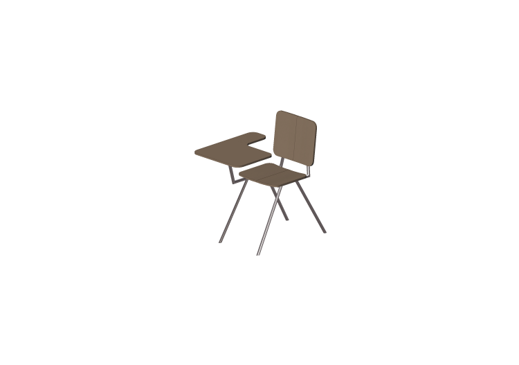 Chaises 3D - Chaise pour université - ACCA software Chaises 3D - Chaise pour université - ACCA software