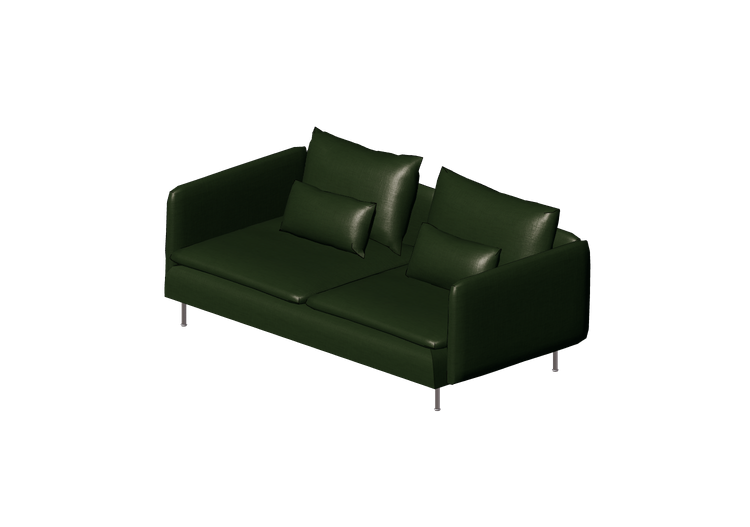 Chairs and Sofas 3D - Fabric sofa - Ikea - Söderhamn - IKEA Chairs and Sofas 3D - Fabric sofa - Ikea - Söderhamn - IKEA