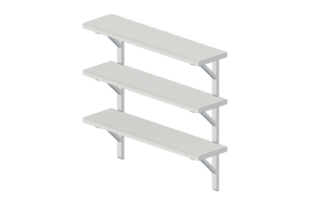 Librerie 3D - Combinazione di mensole - Ikea - Tranhult - Sandshult