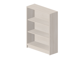 Estantes 3D - Estante de madeira - Ikea - Billy