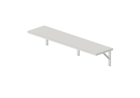 Librerie 3D - Mensola in legno laccato - Ikea - Tranhult - Sandshult