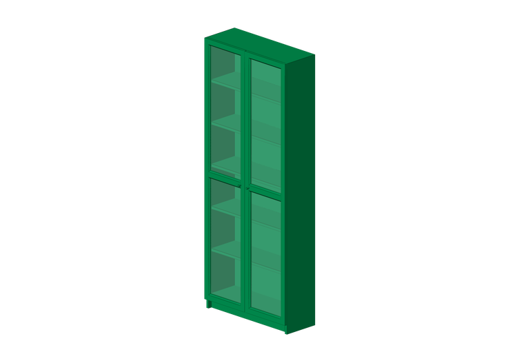 Librerías y Contenedores 3D - Biblioteca de madera lacada -... Librerías y Contenedores 3D - Biblioteca de madera lacada -...