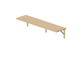 3D Bücherregal und Behälter - Holzregal - Ikea - Tranhult - Sandshult