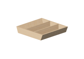 Acessórios 3D - Porta-talheres de madeira - Ikea - Uppdatera