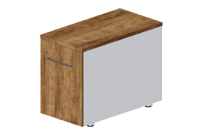 3D M&ouml;bel - Schreibtischcontainer aus Holz