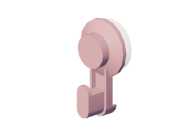 3D Accessories - Plastic hook - Ikea - Tisken