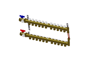 Pre-assembled collector 11 branches