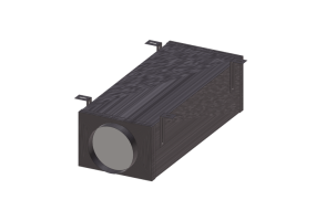 Plenum COMPACT Schalld&auml;mpfer AIR400 DN200-DN90