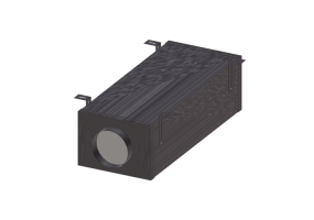 COMPACT silencer AIR400 DN160-DN75