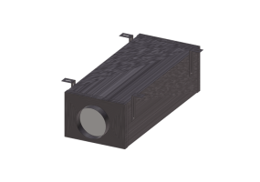Plenum COMPACT Schalld&auml;mpfer AIR400 DN160-DN90