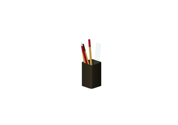 Accessoires 3D - Boite de papeterie - ACCA software Accessoires 3D - Boite de papeterie - ACCA software