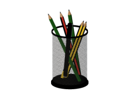 Accessories 3D - Pencil holder