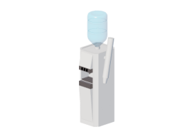 Accessori 3D - Dispenser d&rsquo;acqua